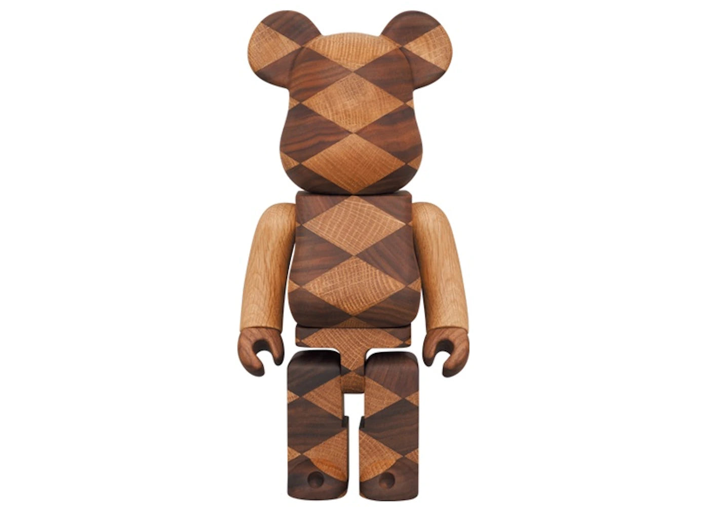 Bearbrick Karimoku Woven (2 Medicom Toy Plus Exclusive) 400%