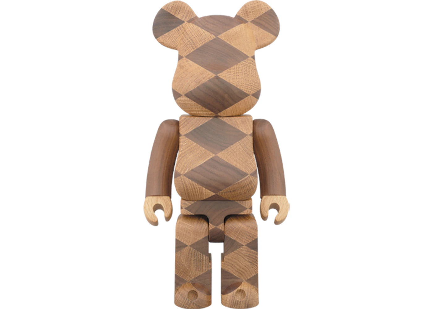 Bearbrick Karimoku Woven 400% Wood