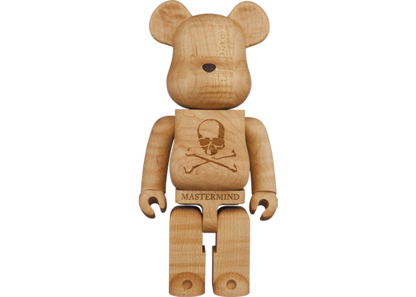 Bearbrick Karimoku mastermind JAPAN Maple heather 400%