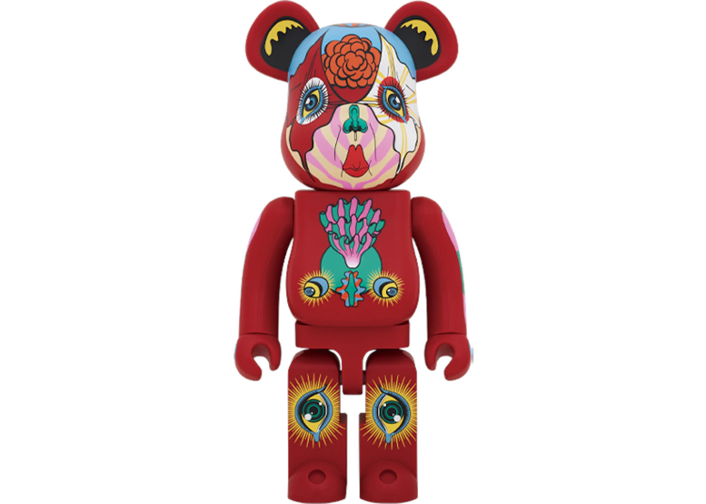 Bearbrick Keiichi Tanaami 1000% Red