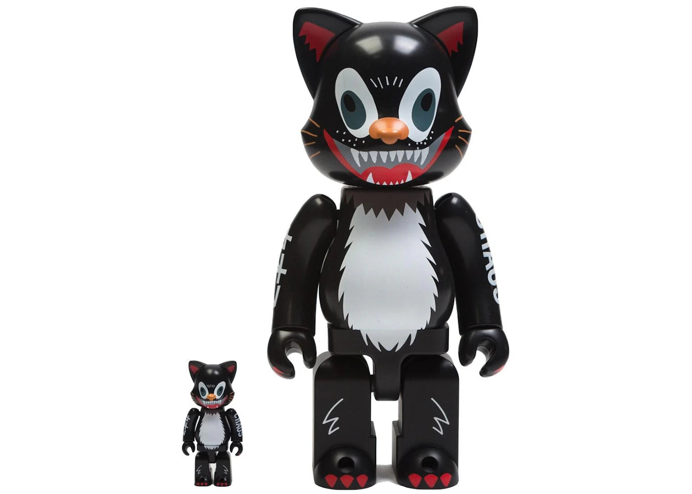 Bearbrick Kidill Cat Nyabrick 100% & 400% Set