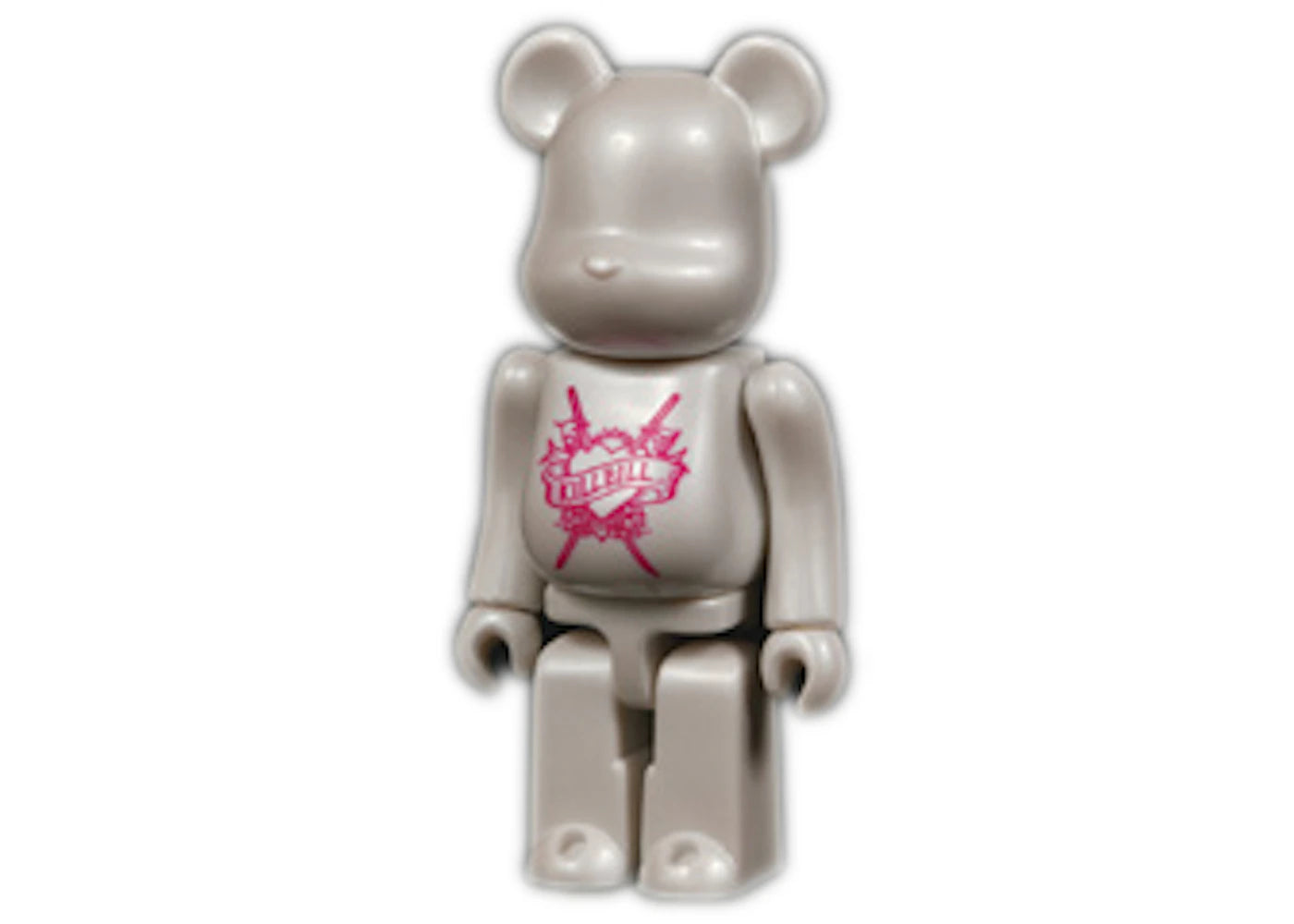 Bearbrick Kill Bill 2 (Love Bride Ver.) 400% Silver