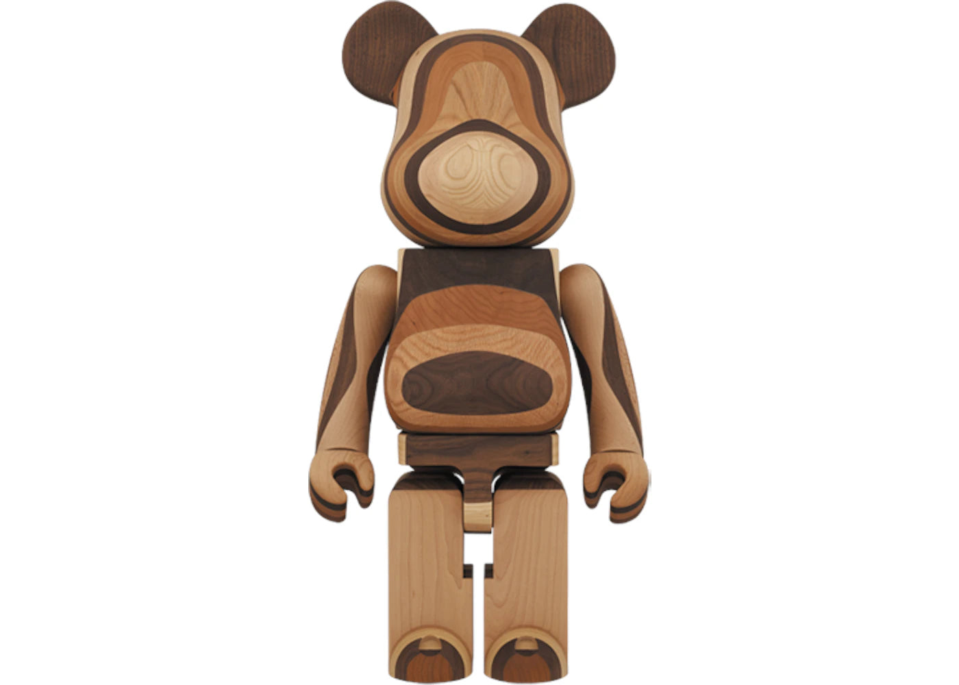 Bearbrick Layered Wood 1000% Multi