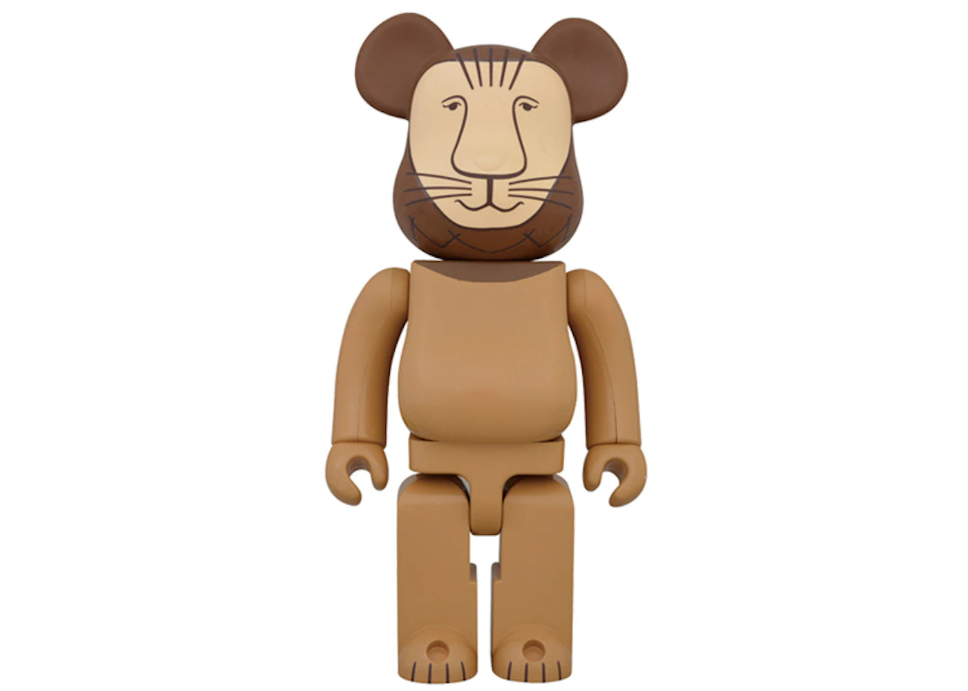 Bearbrick Lion 400% Brown