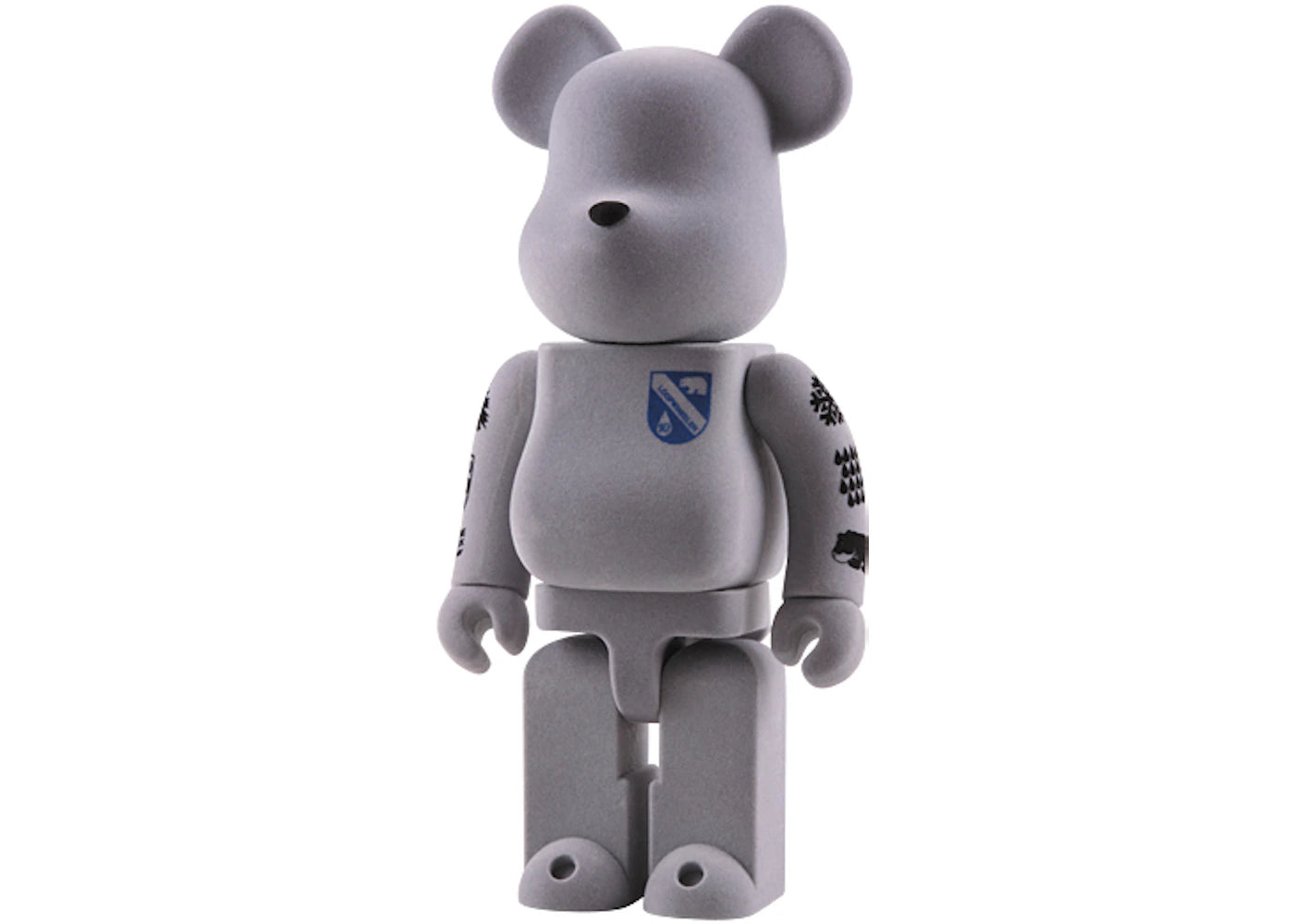 Bearbrick Loopwheeler 400% Grey