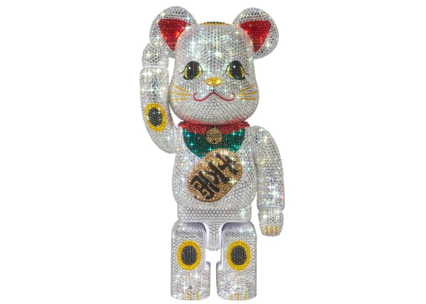 Bearbrick Lucky Cat Crystal 400%