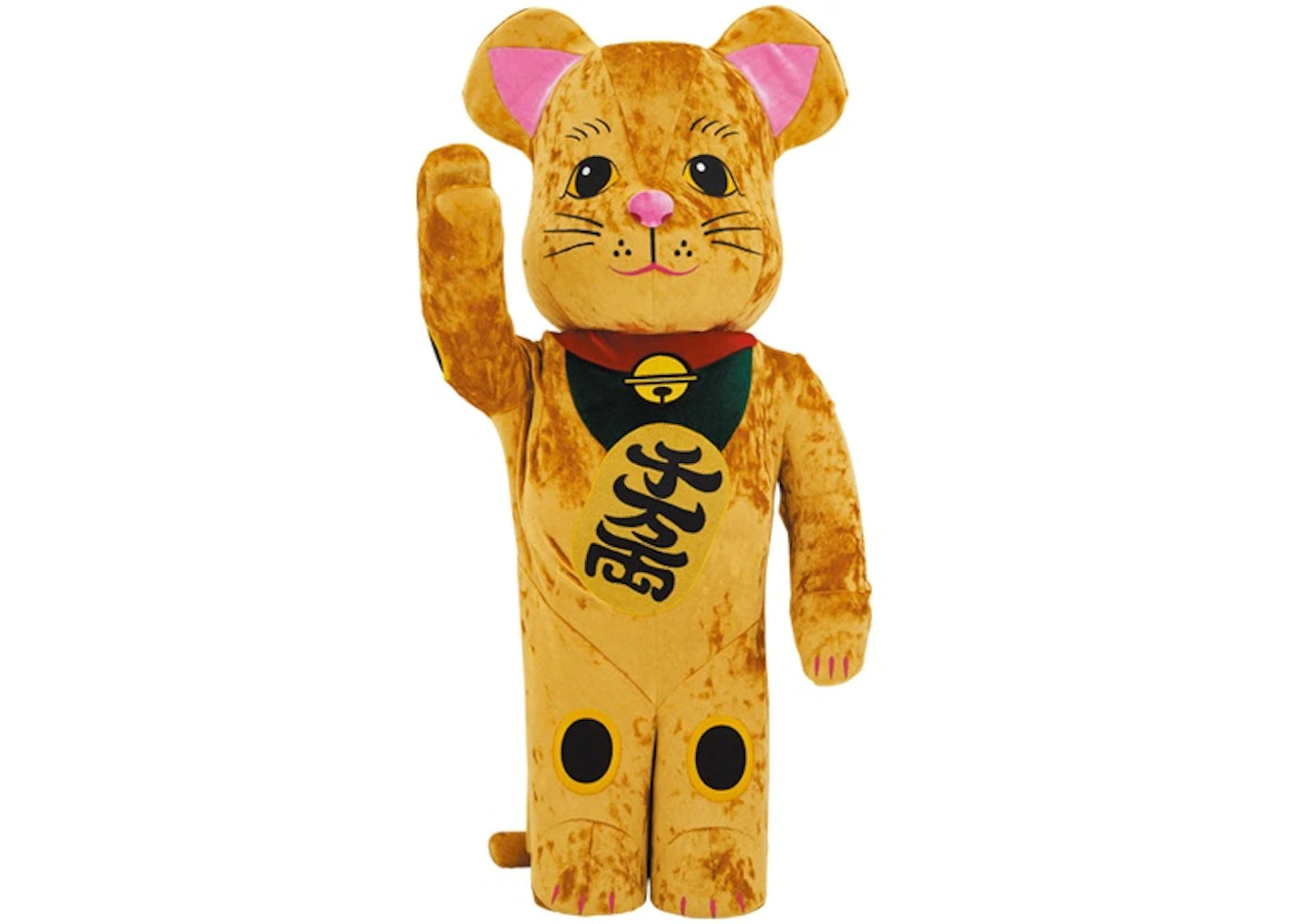 Bearbrick Lucky Cat Gold Costume Edition 1000%