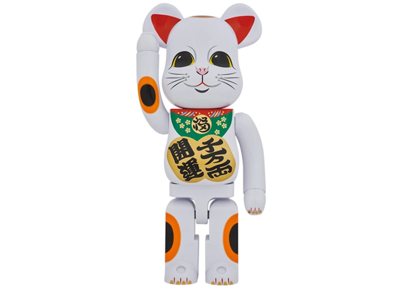 Bearbrick Lucky Cat Good Luck Ten Million Ryo 1000%