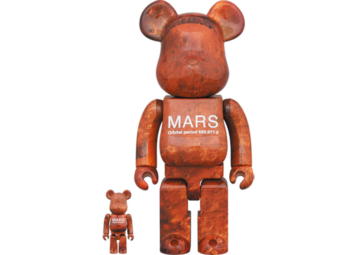 Bearbrick MARS 100% & 400% Set