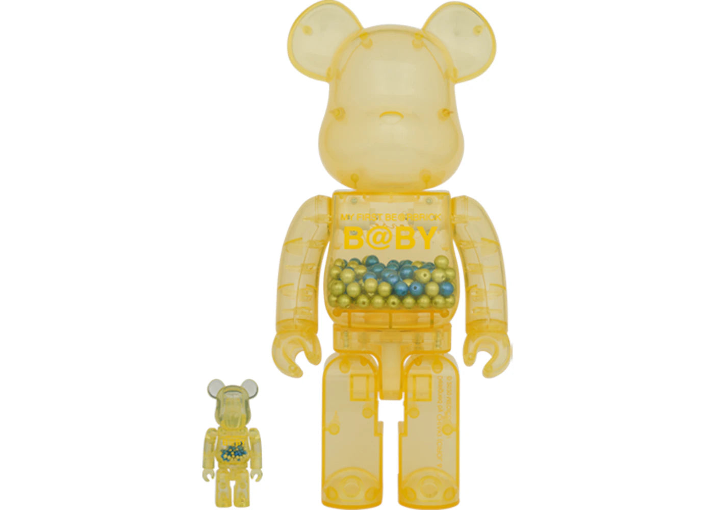 Bearbrick MY FIRST B@BY INNERSECT 2020 100% & 400% Set