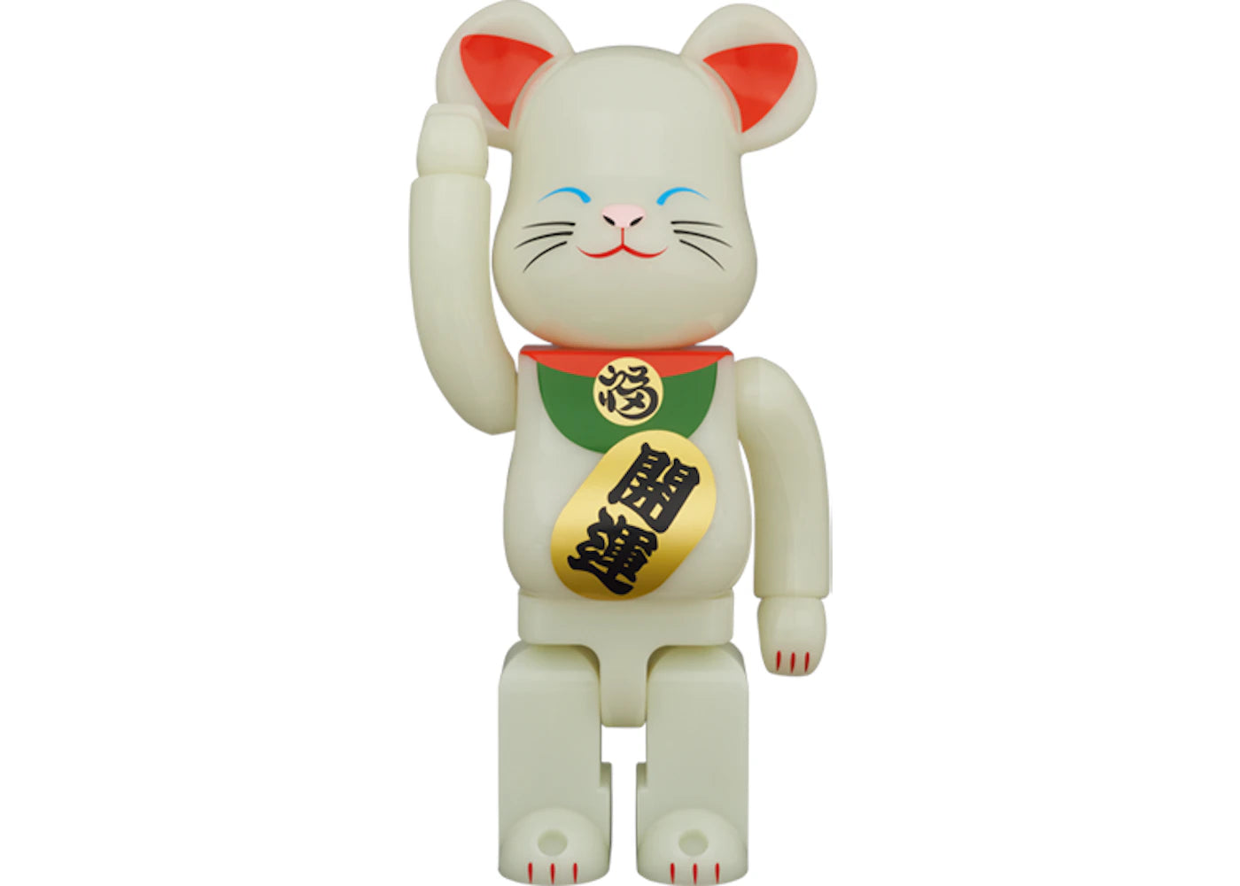 Bearbrick Maneki Neko Phosphorescent 2 400%