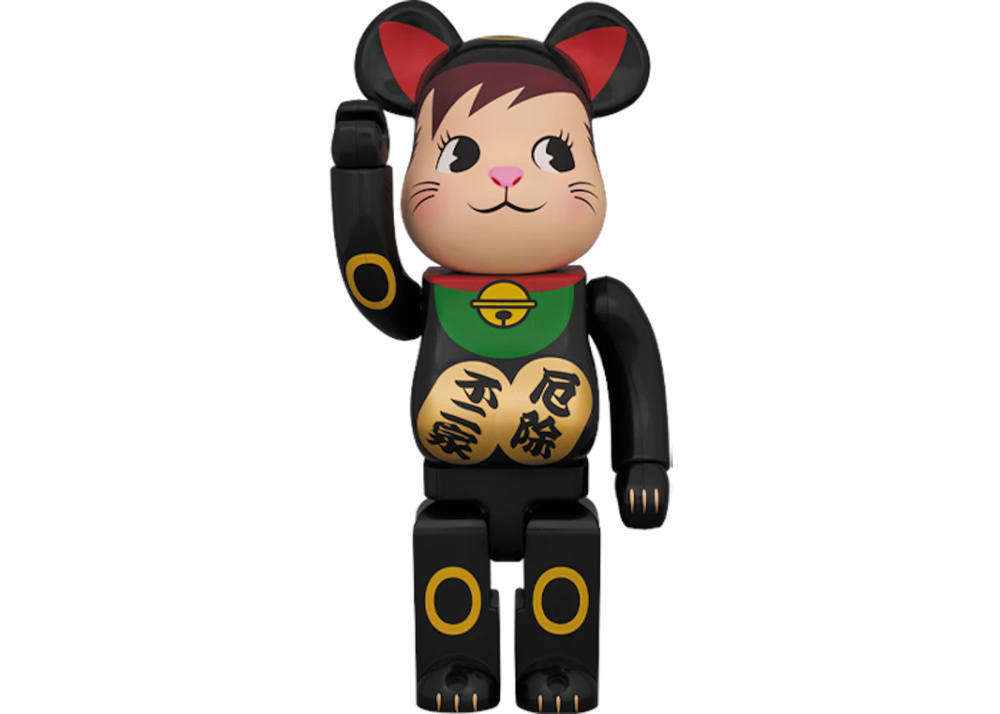 Bearbrick Maneki Neko Poko-chan 400% Black