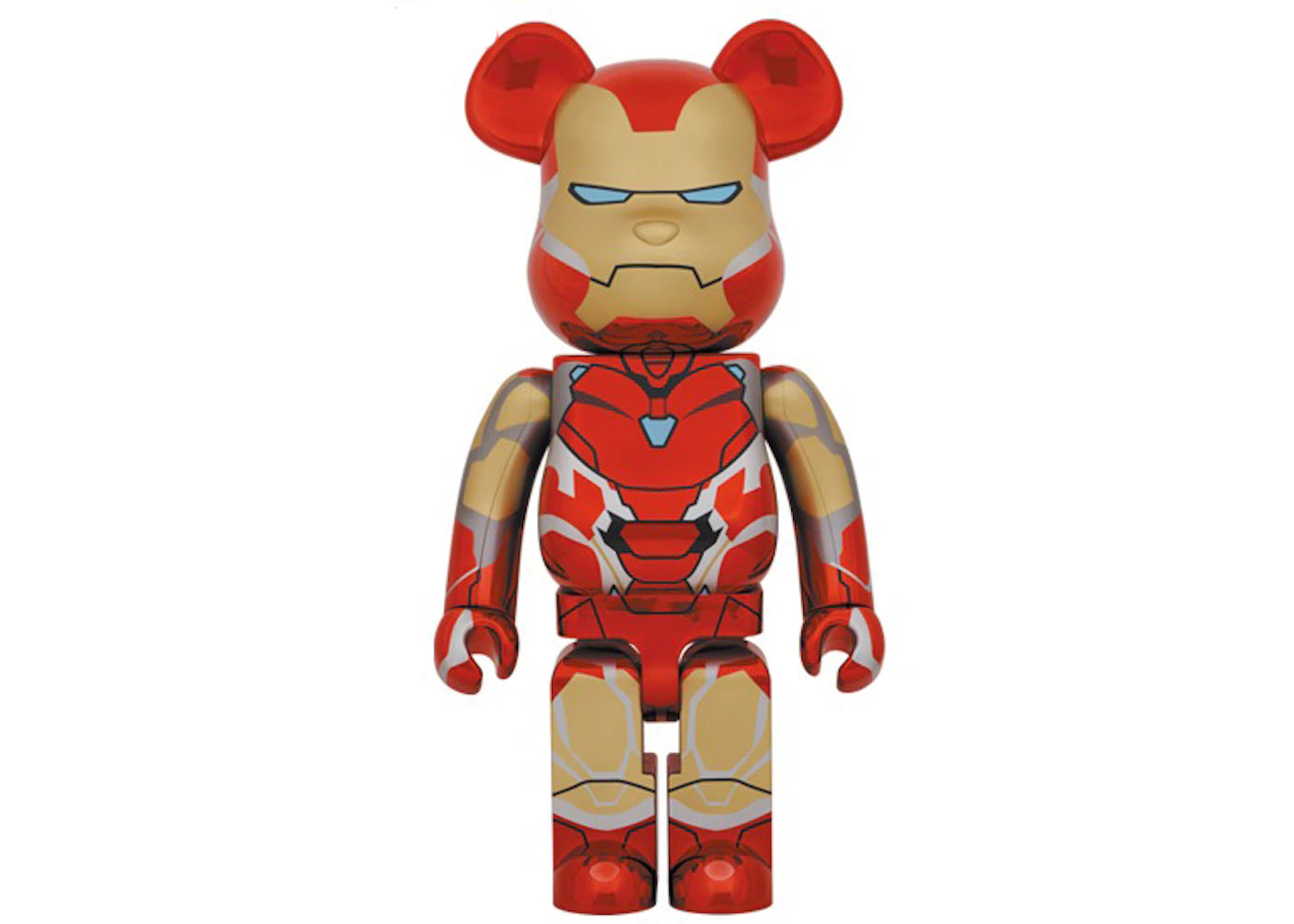 Bearbrick Marvel The Infinity Saga Iron Man Mark85 1000% Chrome