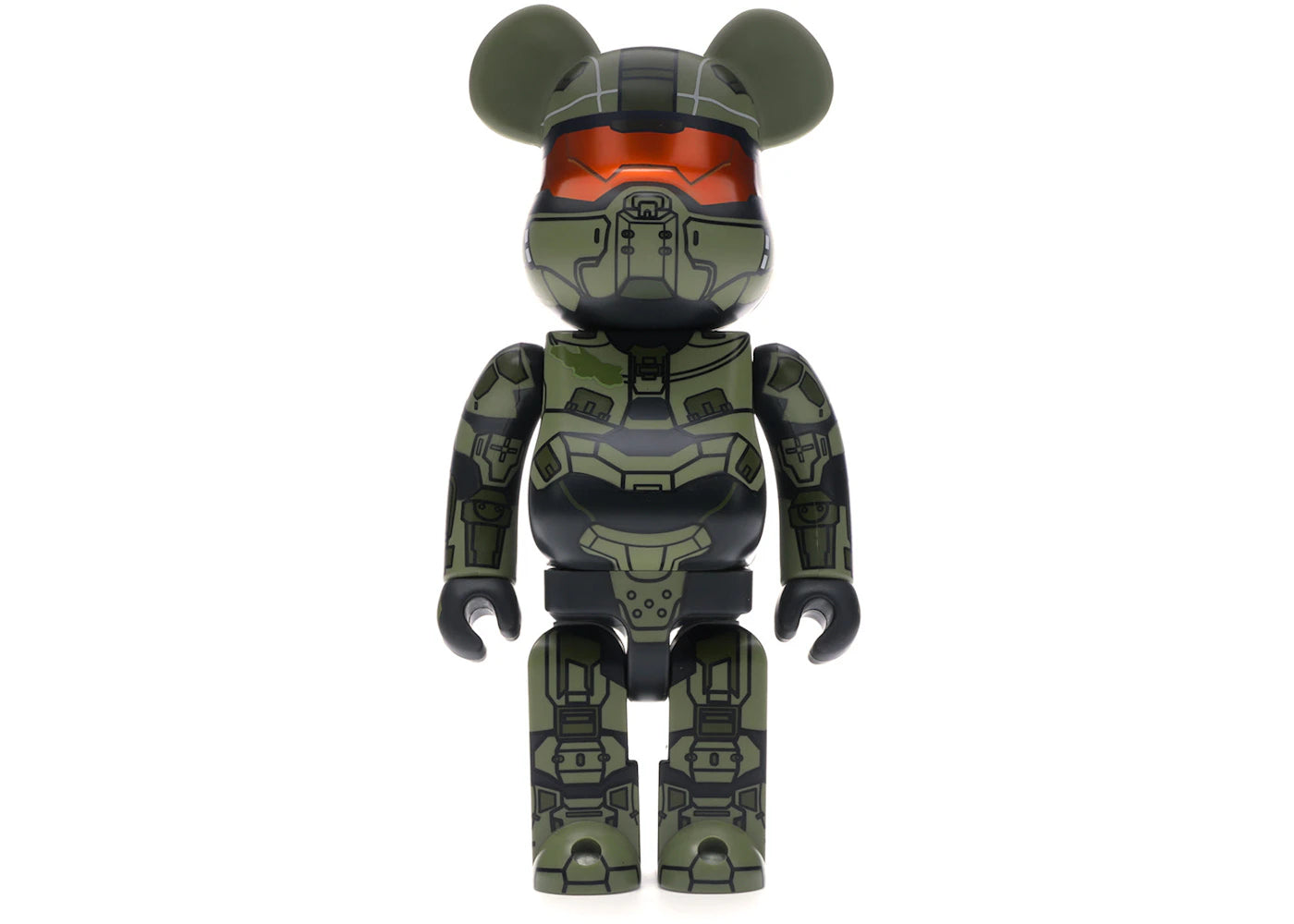 Bearbrick Halo Master Chief 400% Green