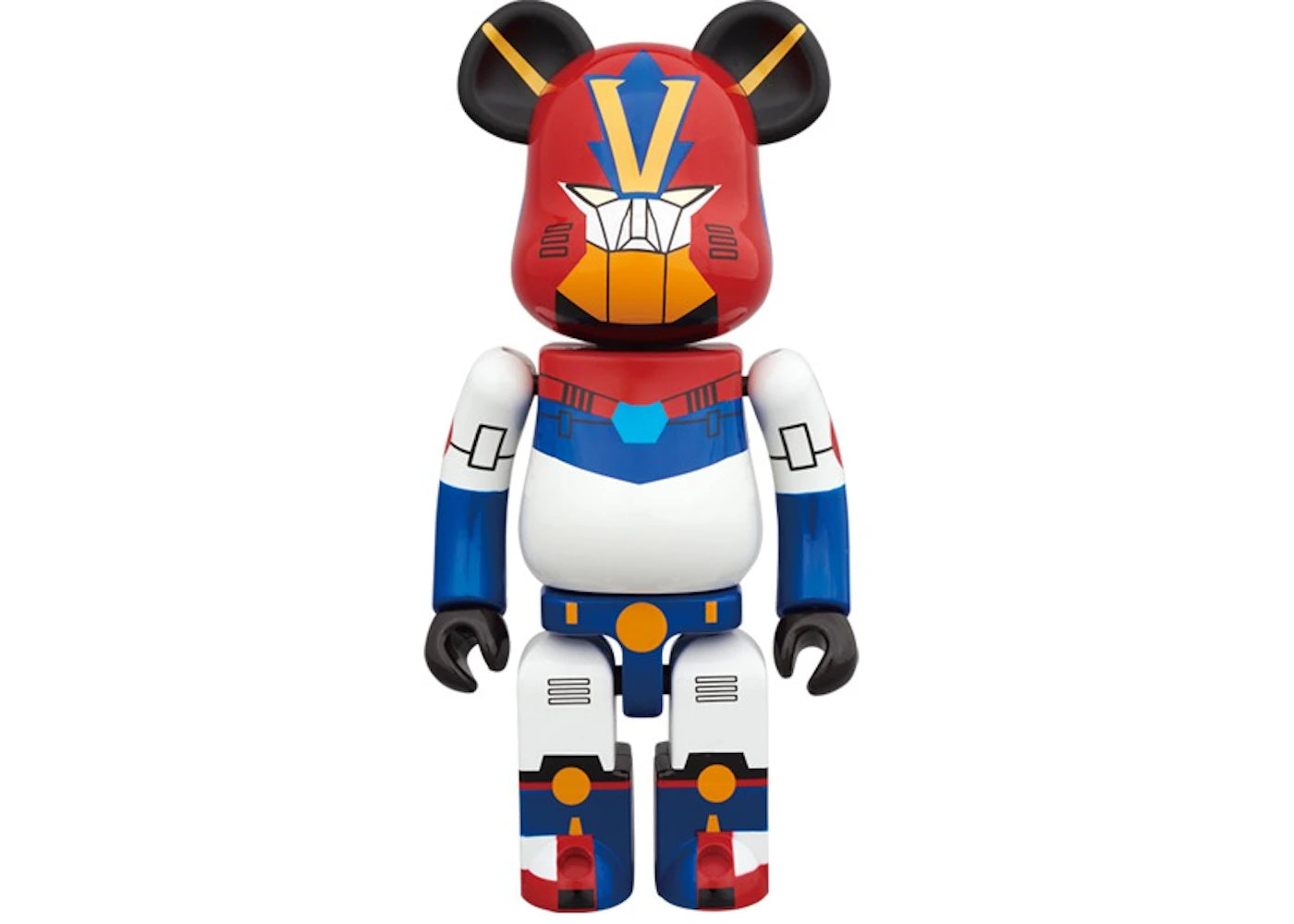 Bearbrick Medicom Super Alloyed Combattler V 200% Red