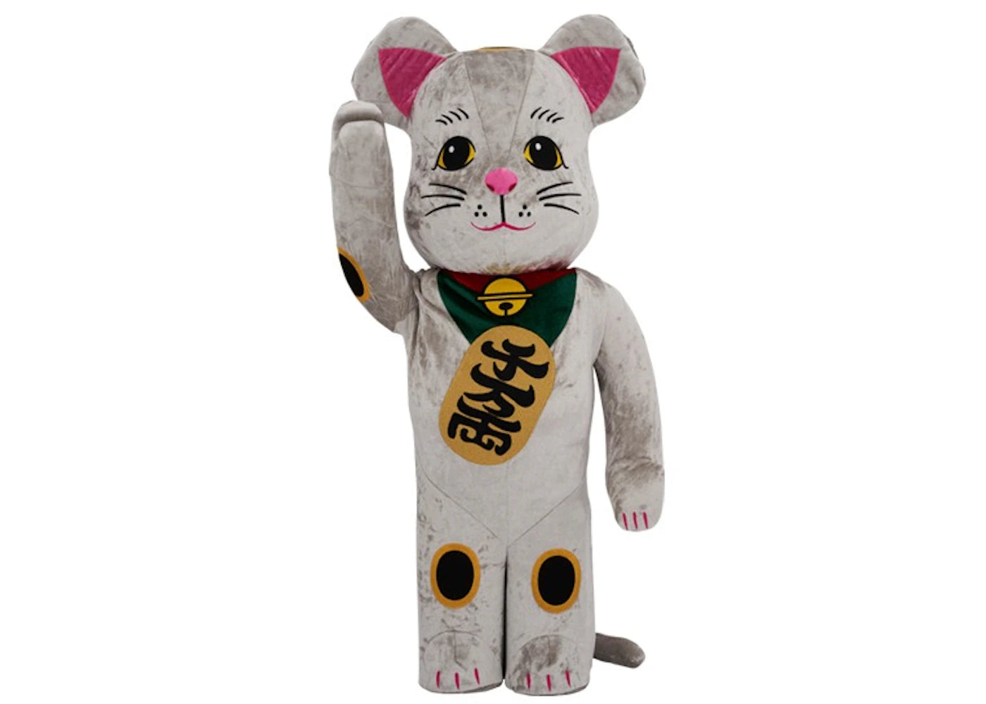 Bearbrick Medicom Toy Lucky Cat Kigurumi 1000