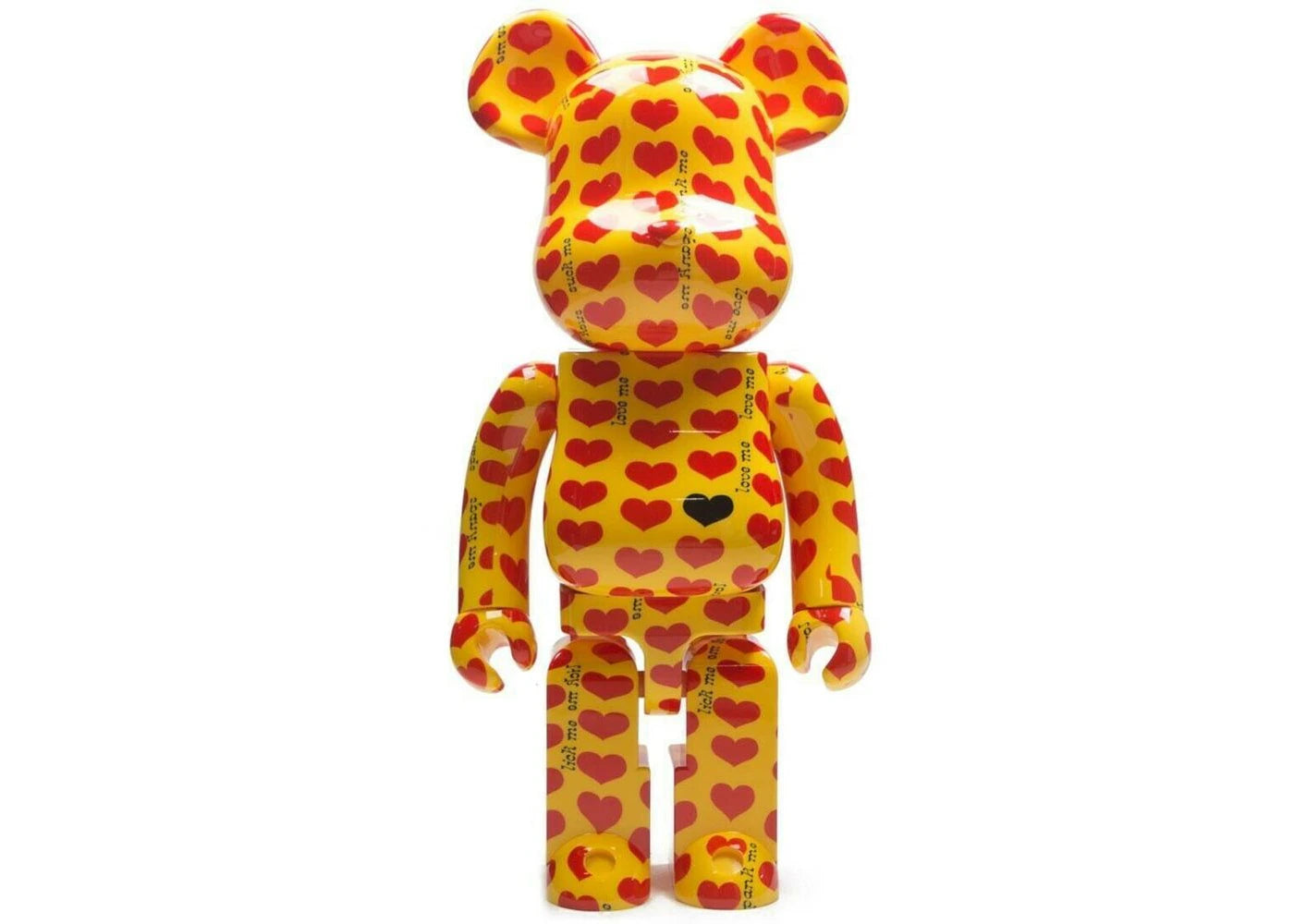 Bearbrick Medicom X Japan Hide Yellow Heart 1000% Yellow