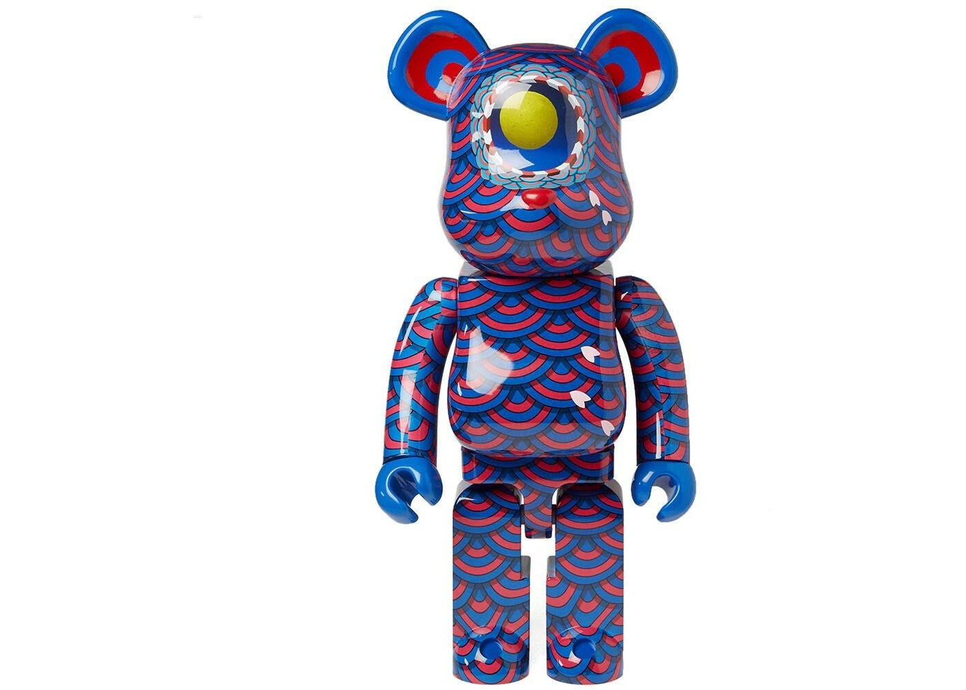 Bearbrick Medicom Yasuto Sasada Kujaku Peacock 1000% Purple