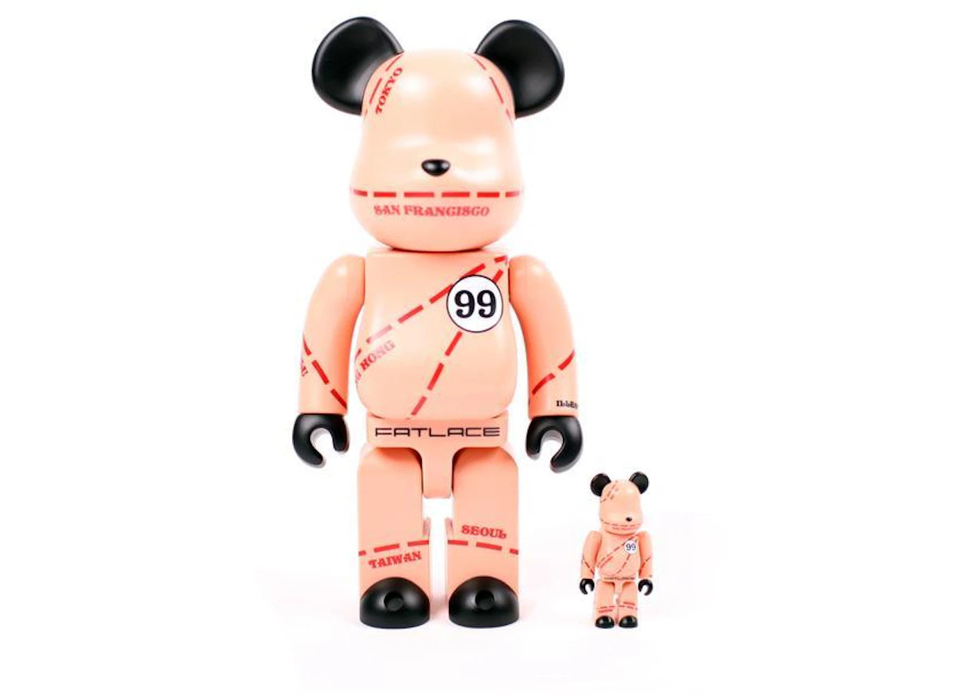 Bearbrick x ILLEST 100% & 400% Set