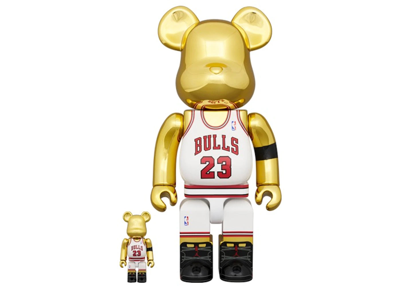 Bearbrick Michael Jordan 1991 World Champion 100% & 400% Set