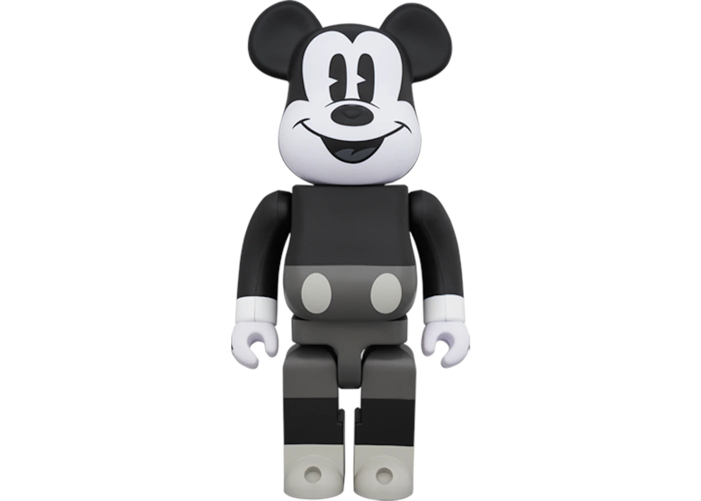 Bearbrick Mickey Mouse (B&W Ver.) 400% Black