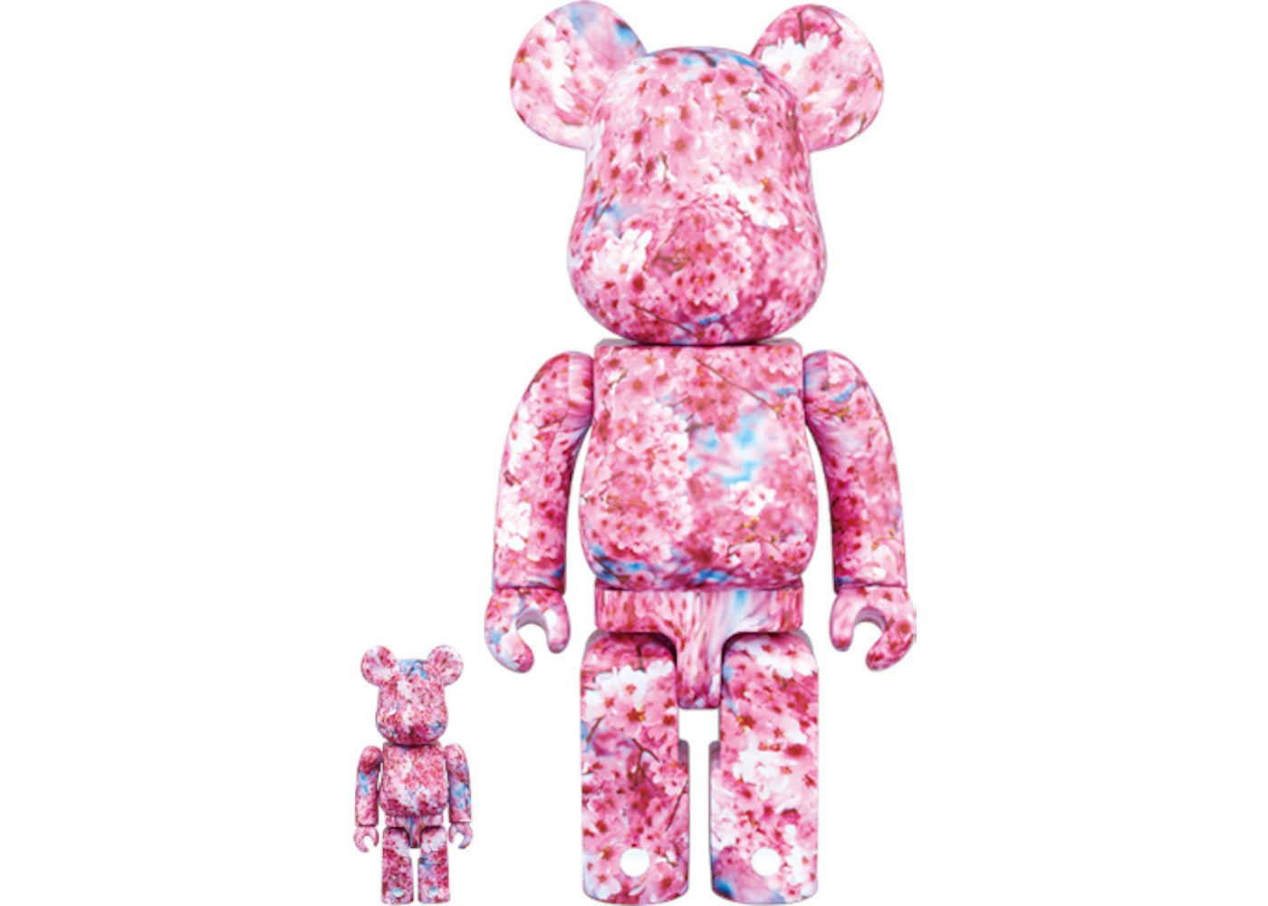 Bearbrick Mika Ninagawa Sakura 100% & 400% Set Pink