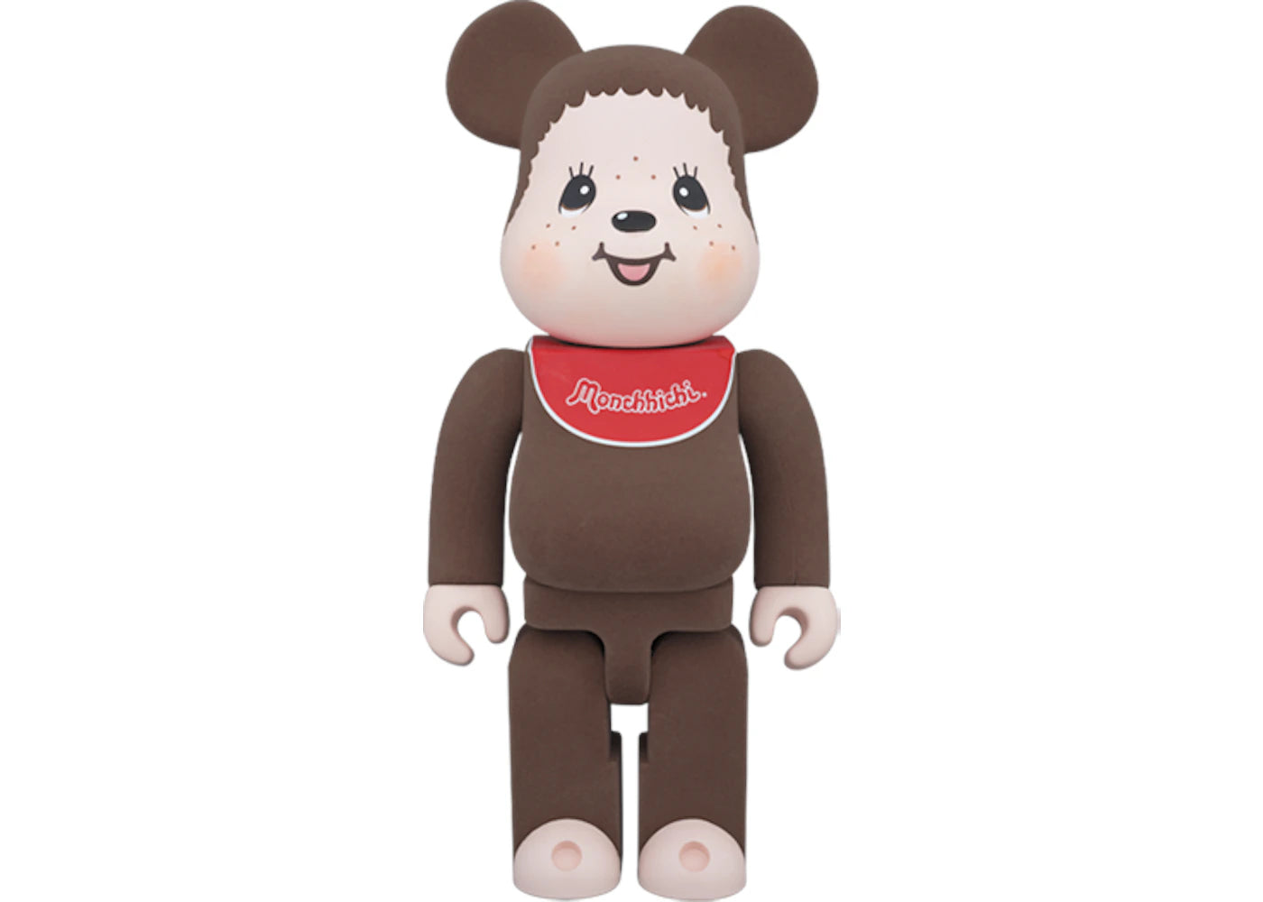 Bearbrick Monchhichi 42nd Birthday 400% Brown