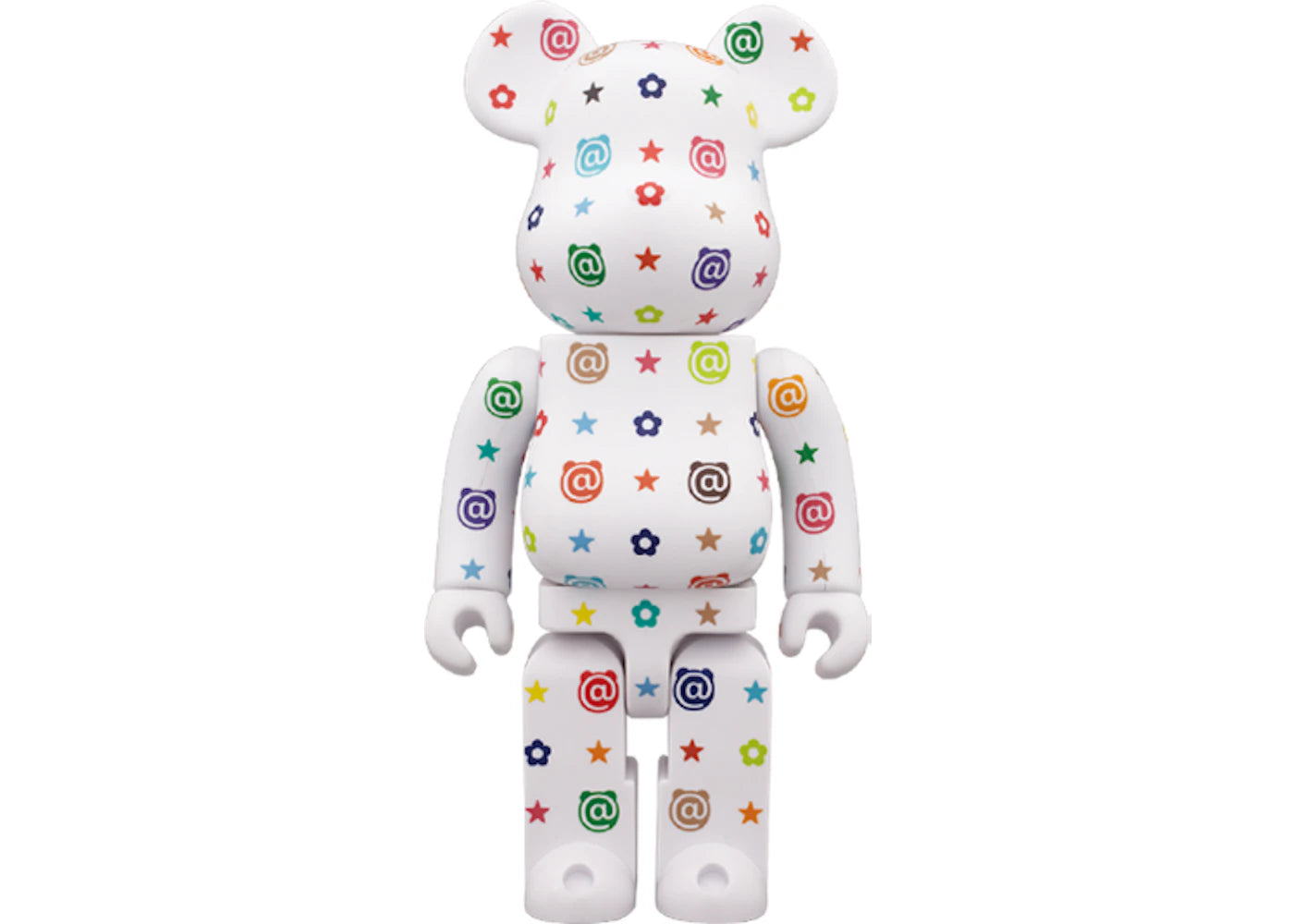 Bearbrick Multicolor 400% White