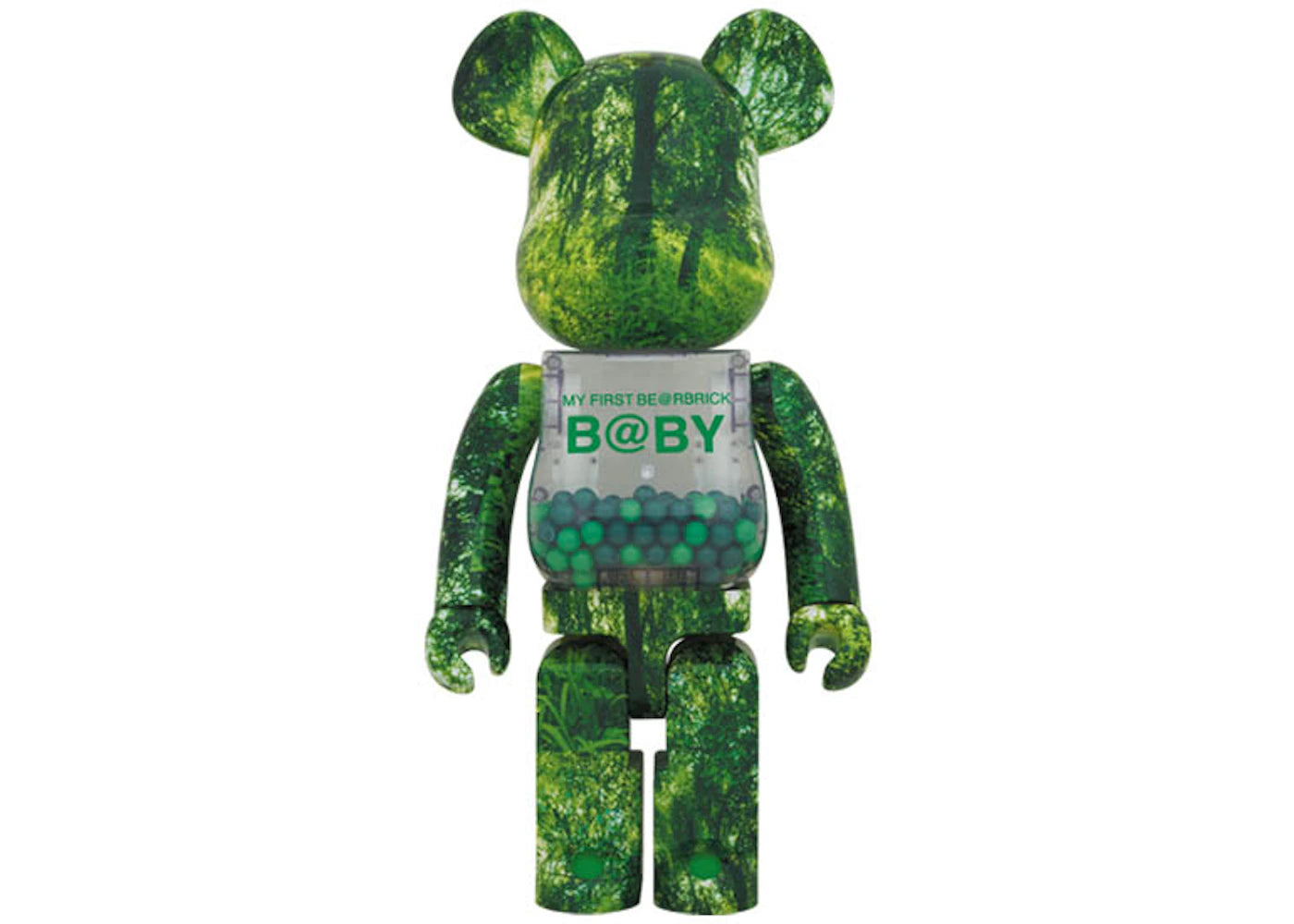 Bearbrick My First Baby 1000% Forest Green