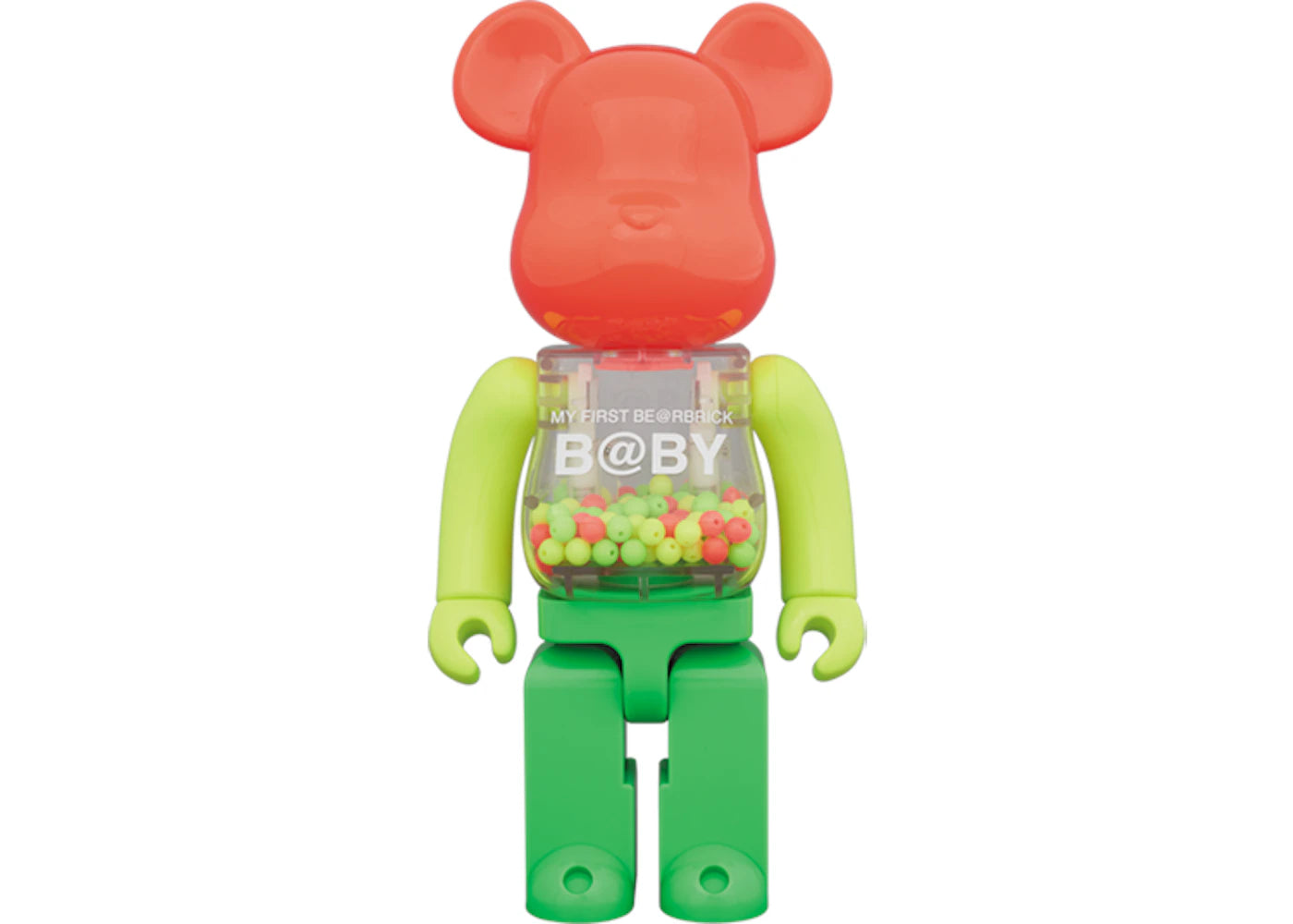 Bearbrick My First Baby Neon Ver. 400% Green