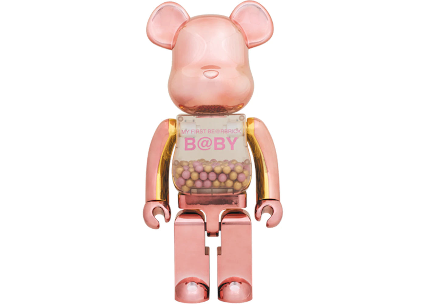 Bearbrick My First Bearbrick Baby 1000% Rose Gold