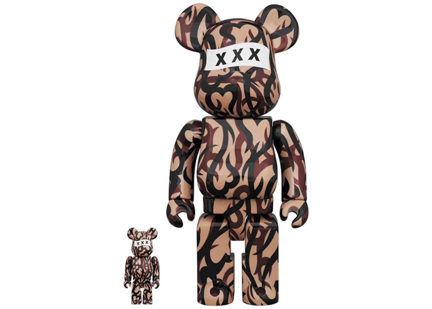 Bearbrick NUMBER (N) XXX 100% & 400% Set