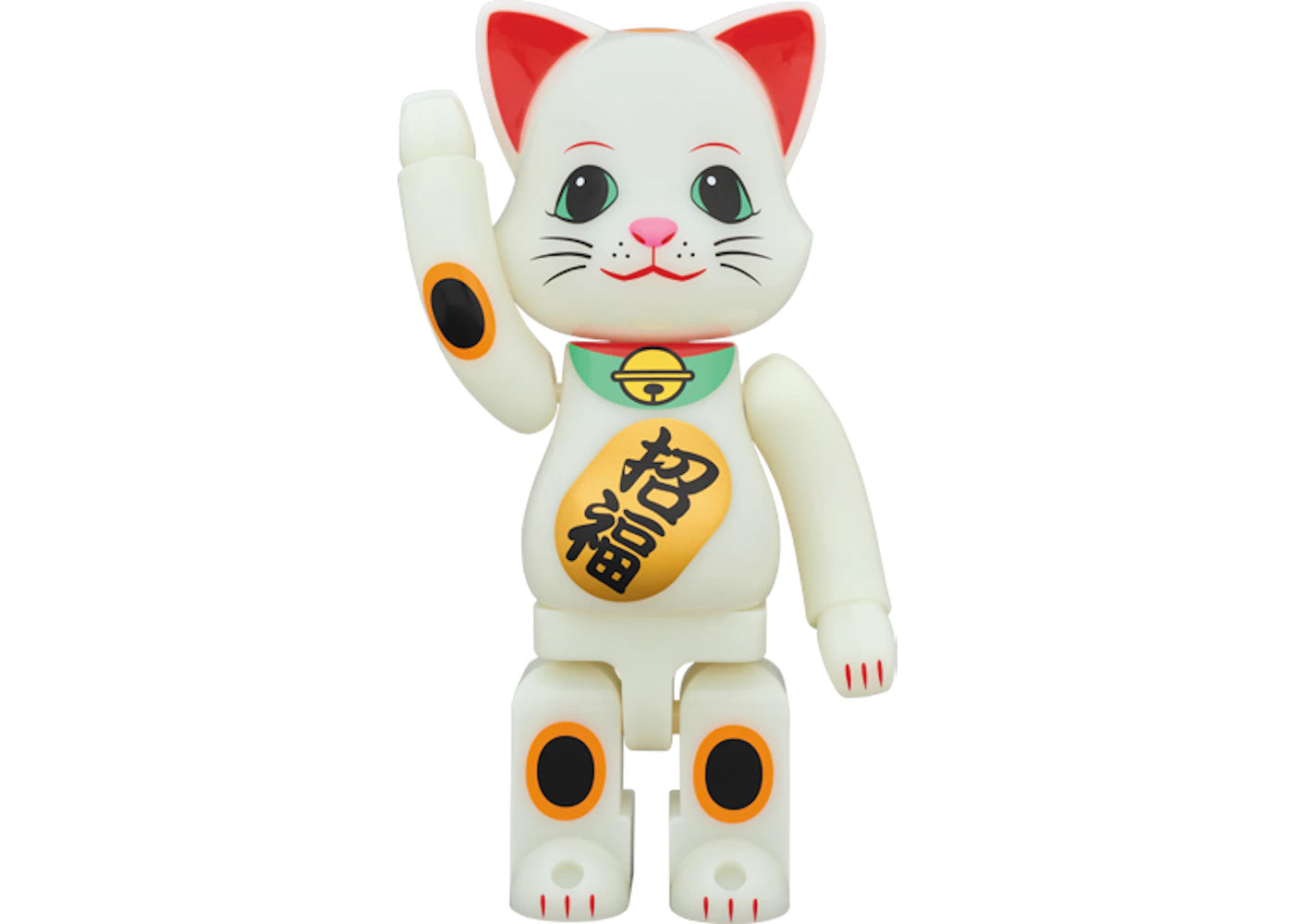 Bearbrick NY@BRICK Maneki Neko Maneki Neko 400% Phosphorescent