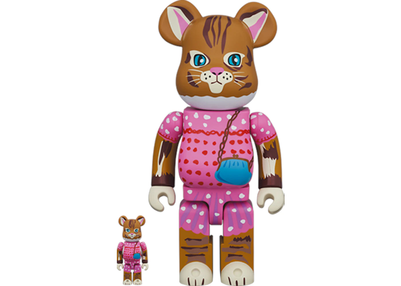 Bearbrick Nathalie Lete Minette 100% & 400% Set