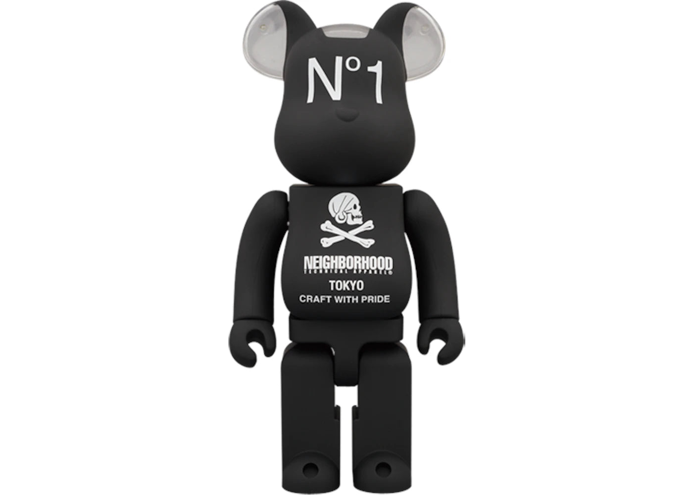 Bearbrick Neighborhood 400% Black