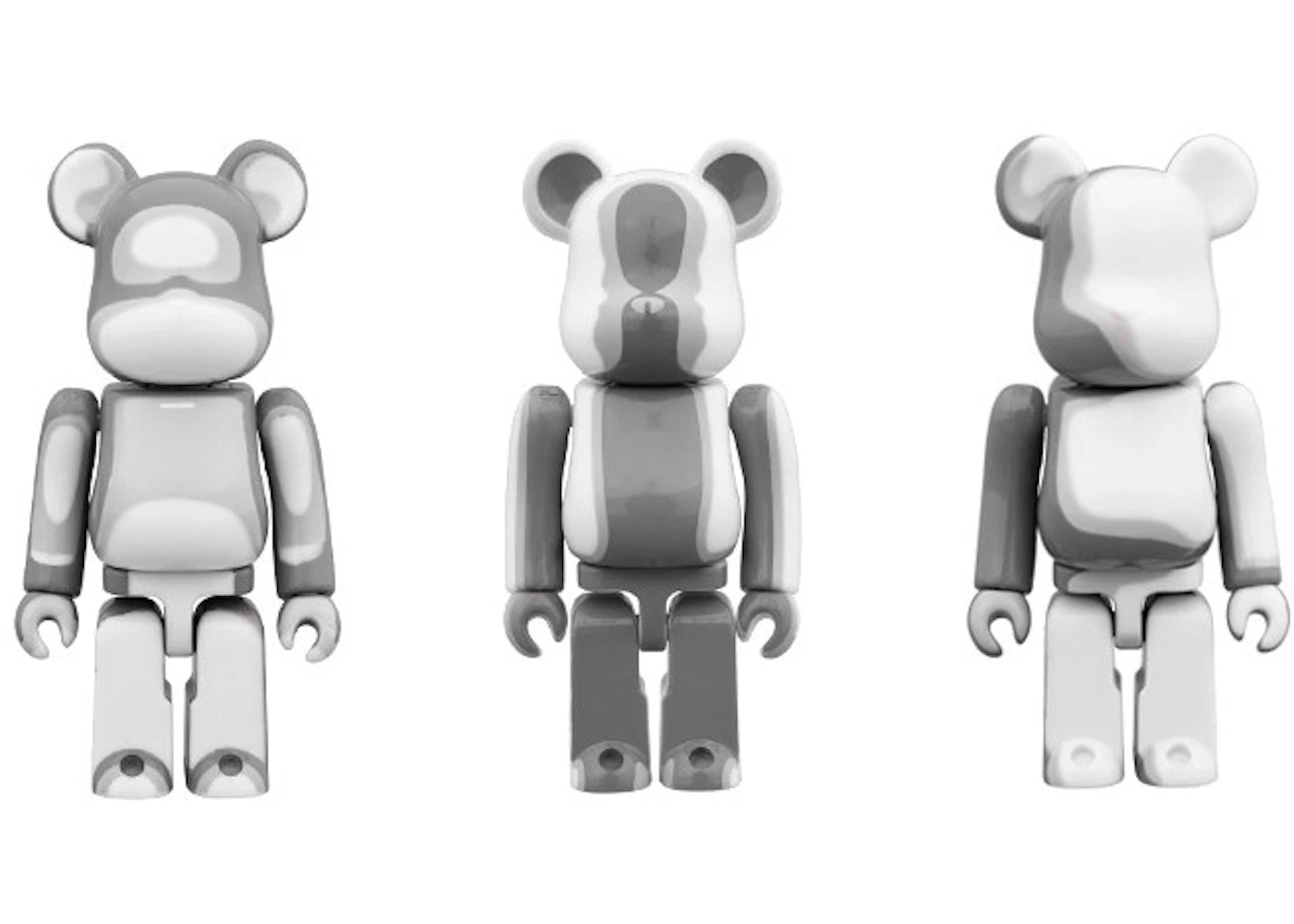 Bearbrick Nendo Shadow 100% (set of 3) Multi