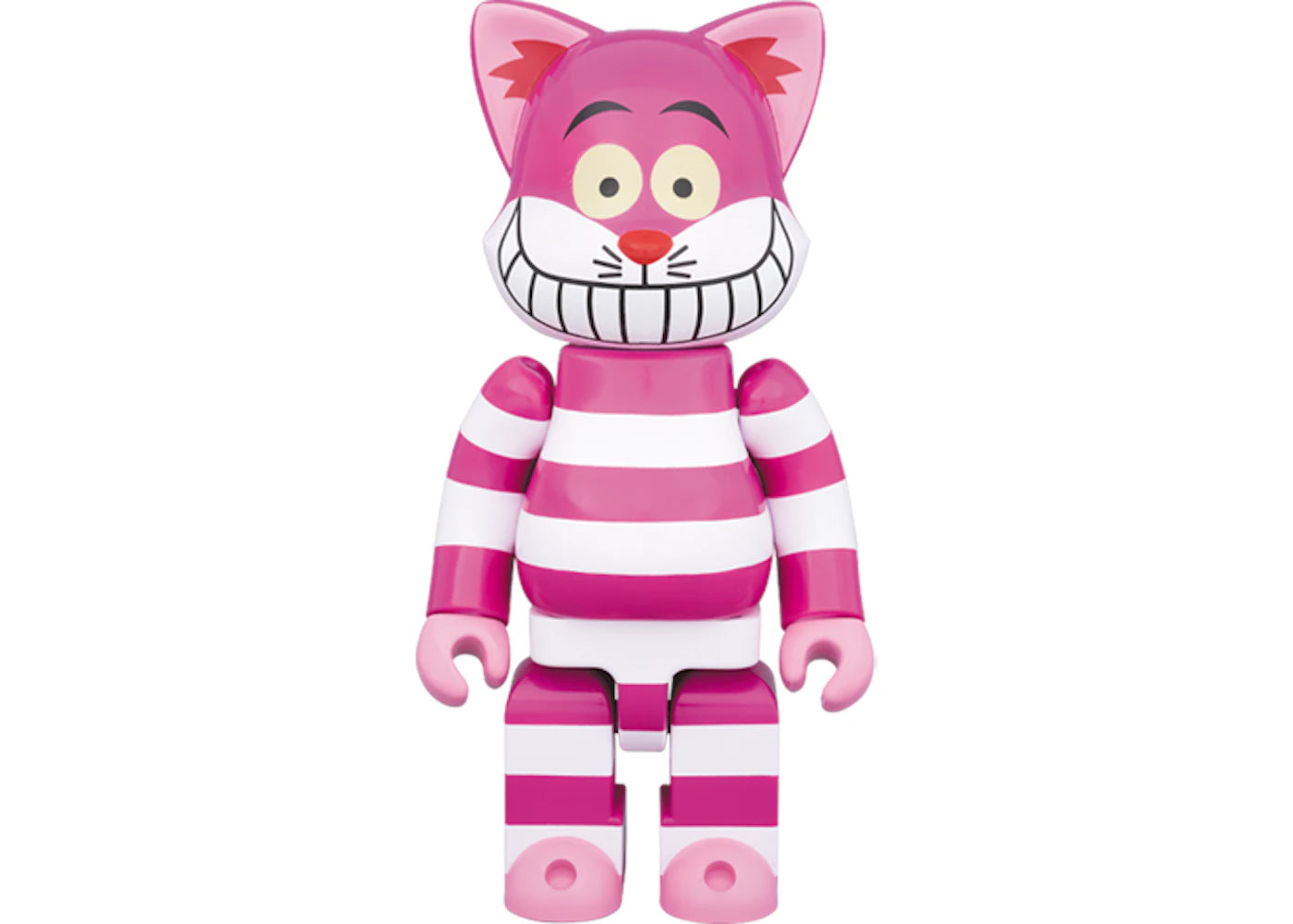 Bearbrick Nyabrick Cheshire Cat 400% Pink/White