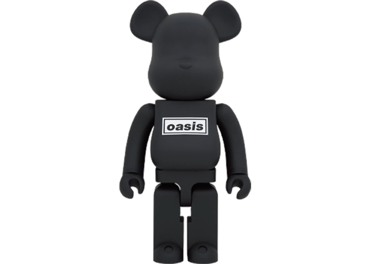 Bearbrick Oasis 1000% Black Rubber