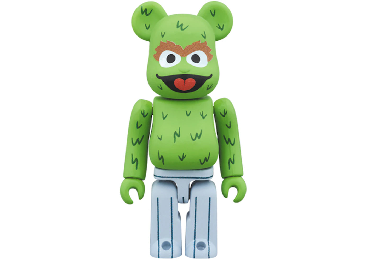 Bearbrick Oscar The Grouch 100% Green