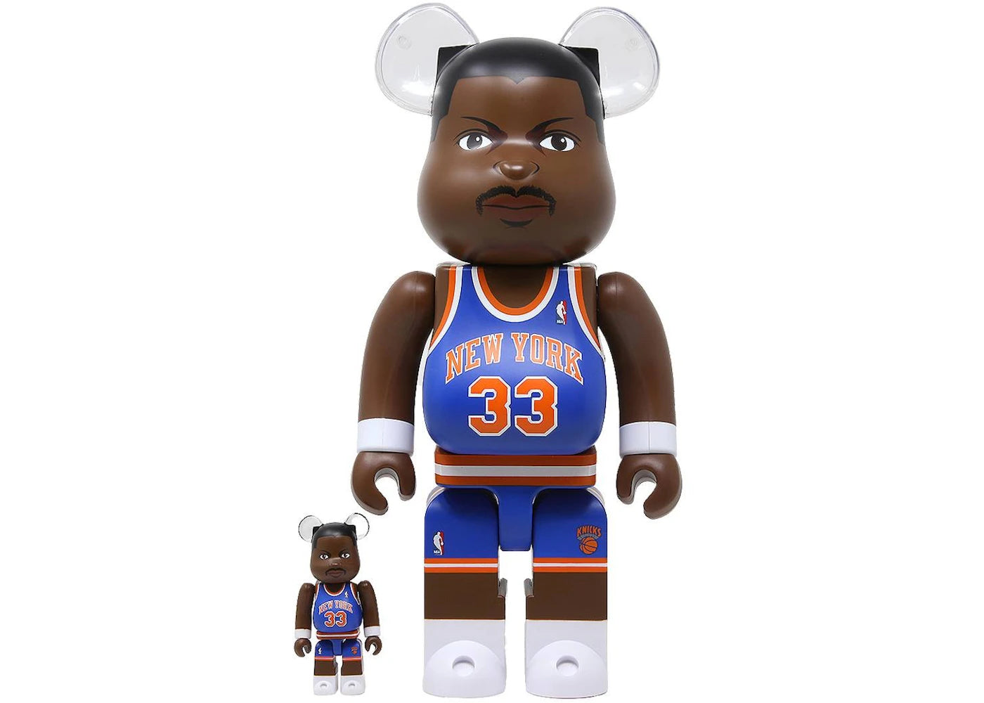 Bearbrick Patrick Ewing (New York Knicks) 100% & 400% Multi