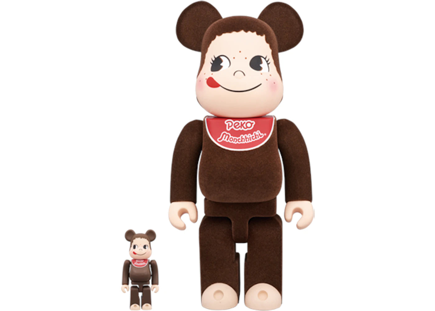 Bearbrick Pecocci 100% & 400% Set Brown