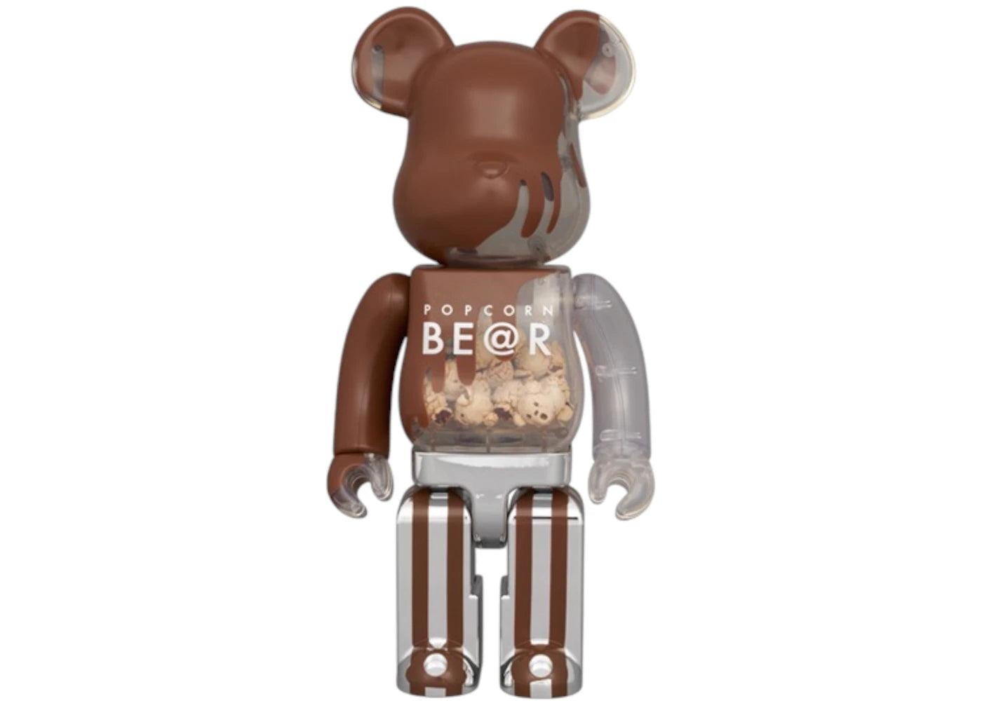 Bearbrick Popcorn Be@R Chocolate Ver. 400%