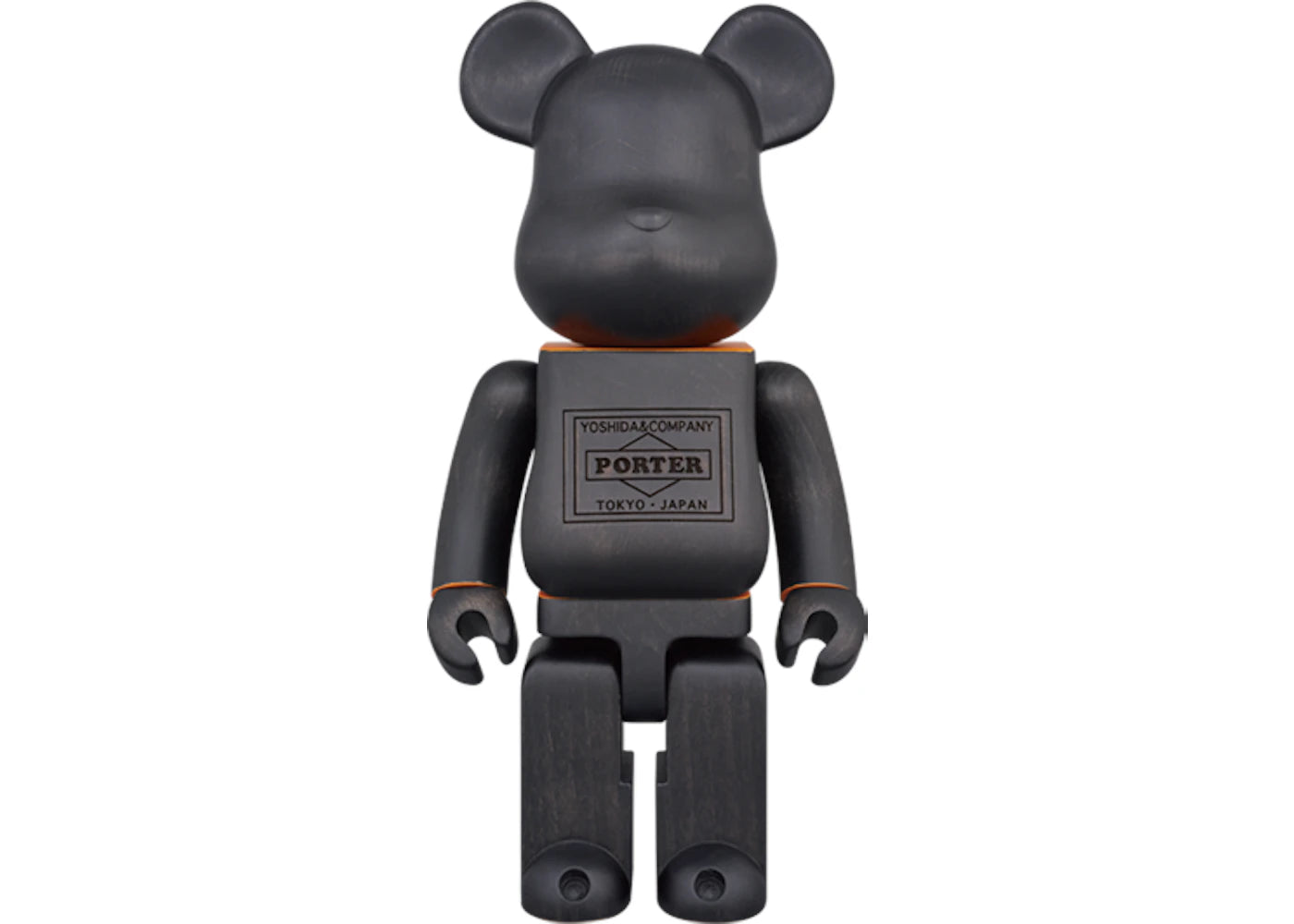 Bearbrick Porter x Karimoku 400% Black