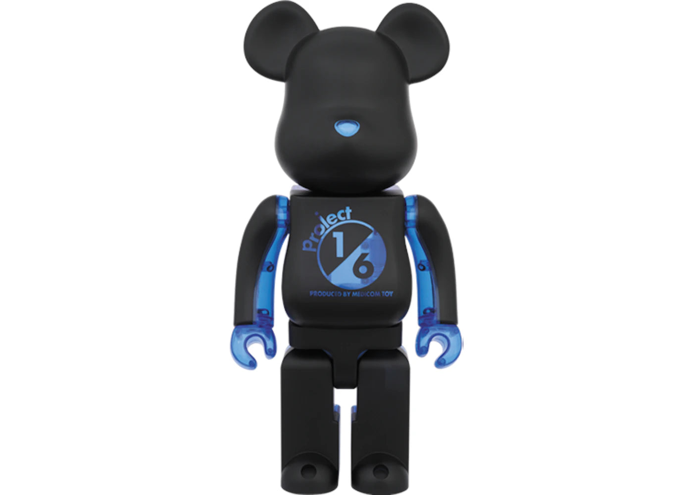 Bearbrick Project 1/6 400% Blue/ Black