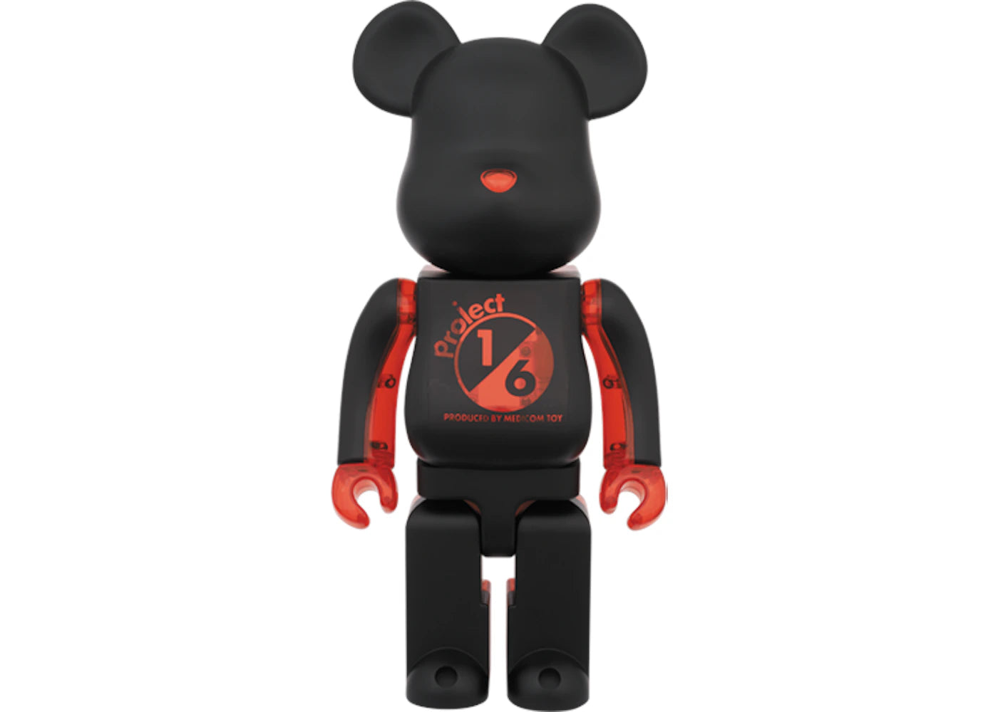 Bearbrick Project 1/6 400% Red/ Black