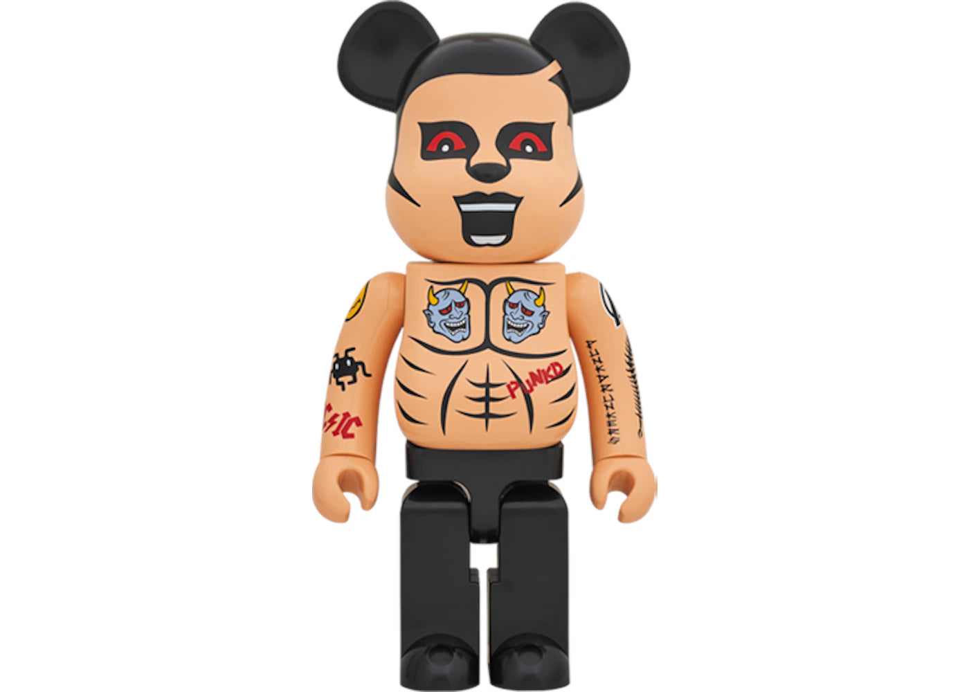 Bearbrick Punk Drunkers Tattoo Guy 1000% Multi