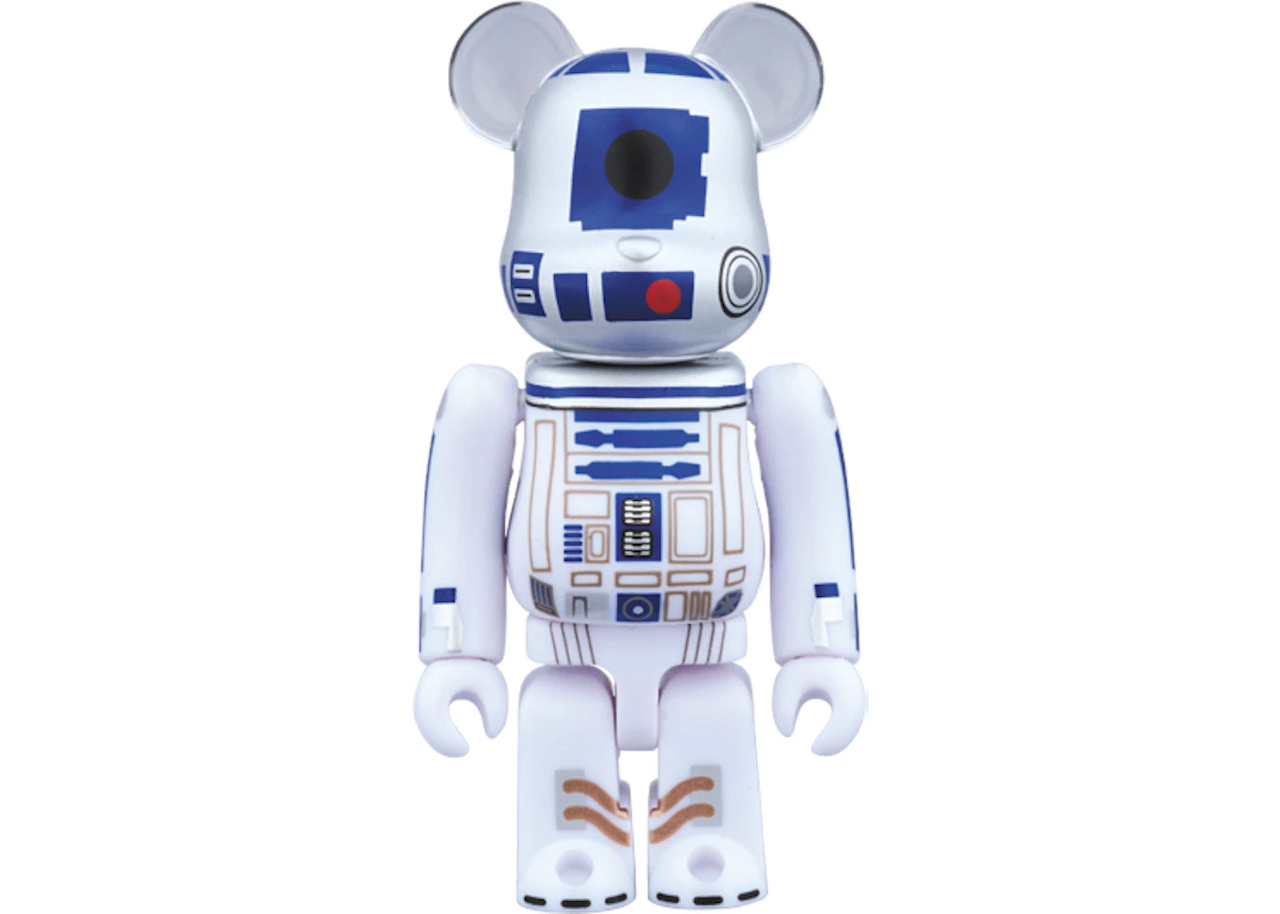 Bearbrick R2-D2 (40th Anniversary Ver.) 100% White