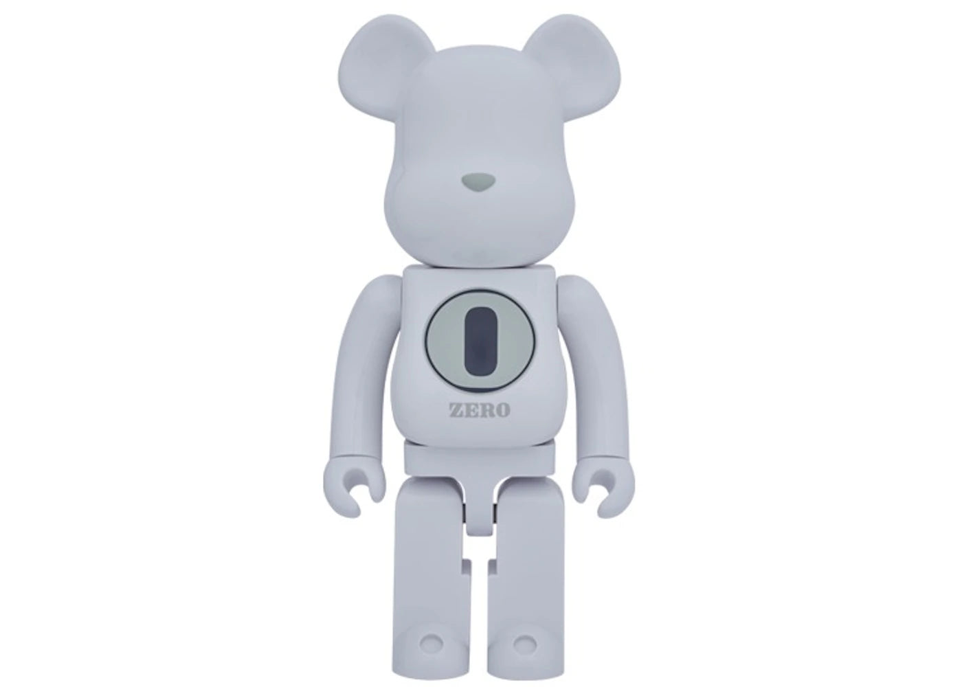 Bearbrick ROBERT INDIANA x fragmentdesign 1000% White/Black