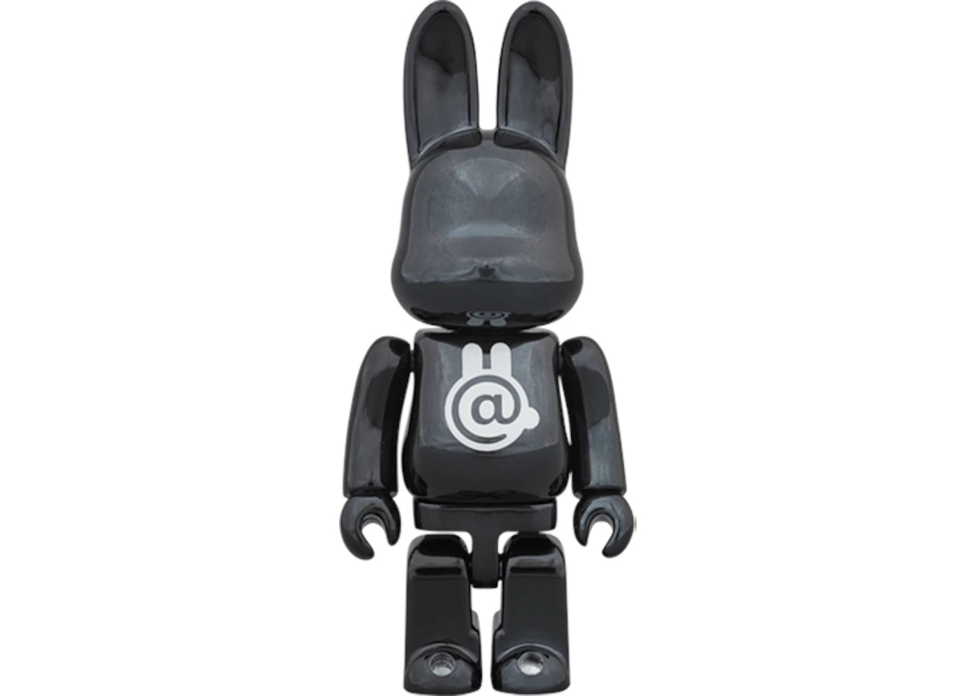 Bearbrick Rabbrick CHROME 100% BLACK