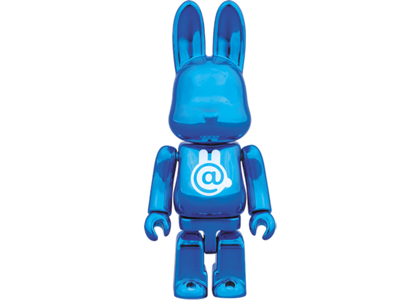 Bearbrick Rabbrick CHROME 100% BLUE